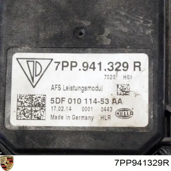 Módulo de control de iluminación adaptativa (ECU) 7PP941329N VAG