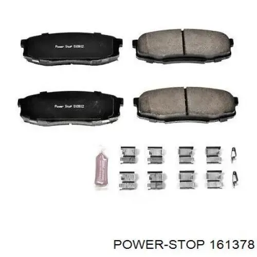 Pastillas de freno 161378 Power Stop