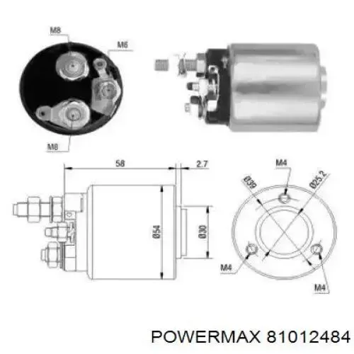 Interruptor magnético, estárter BMW 1 E81, E87