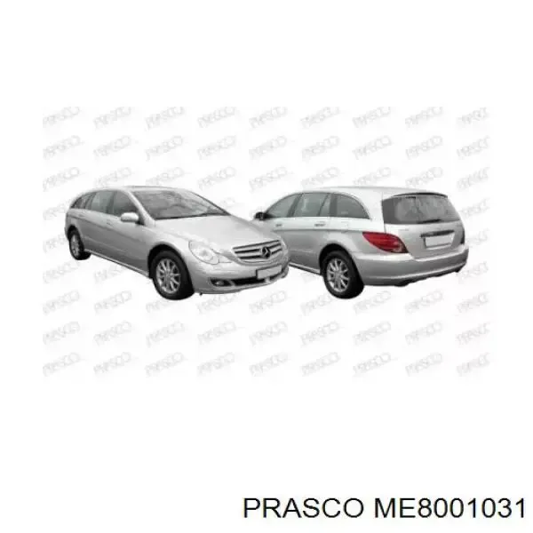Paragolpes A2518851125 Mercedes