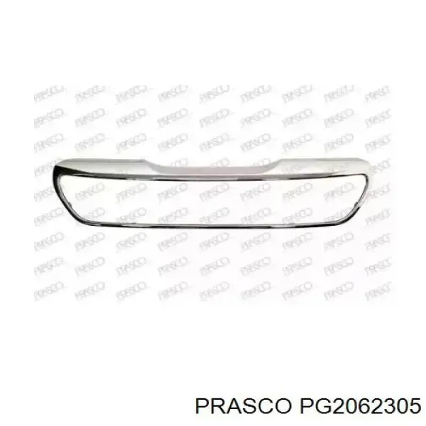 Moldura de la rejilla del radiador 1612201780 Peugeot/Citroen
