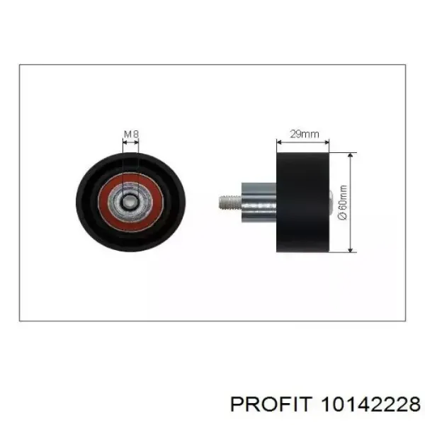 Rodillo, cadena de distribución KIA Carens 1 FJ