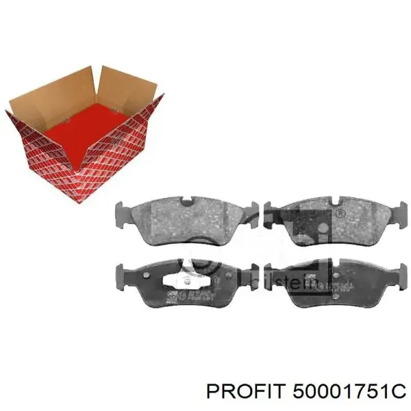 Pastillas de freno delanteras BMW 1 E81, E87