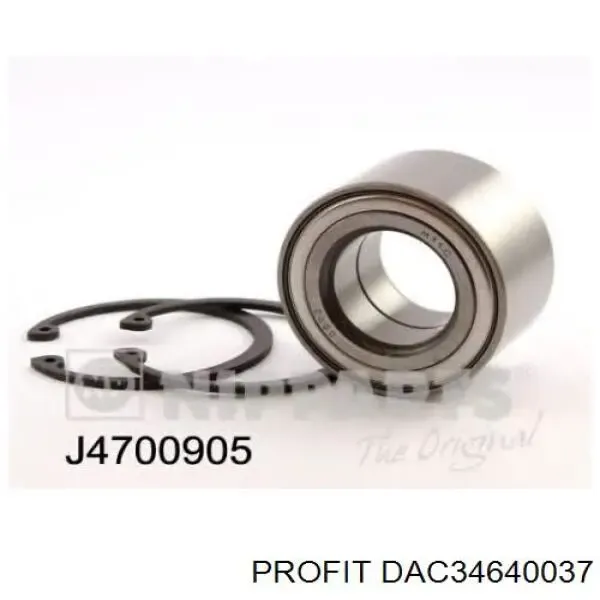 Cojinete de rueda delantero Opel Astra 51, 52, F35, M35