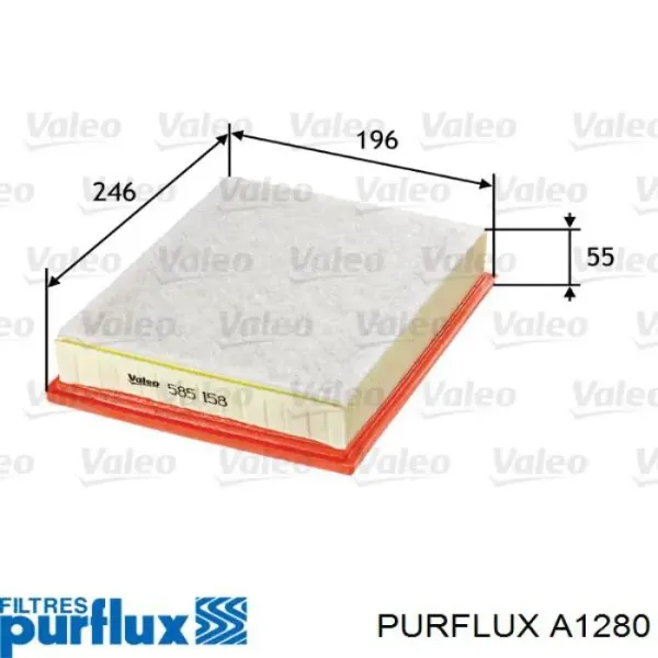 Filtro de aire A1280 Purflux