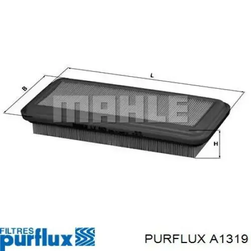 Filtro de aire A1319 Purflux