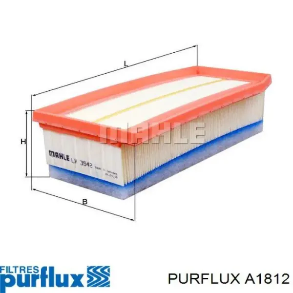 PURFLUX A1089 Filtro De Aire Cartucho Filtrante