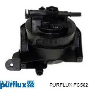 Caja del filtro de combustible FC582 Purflux