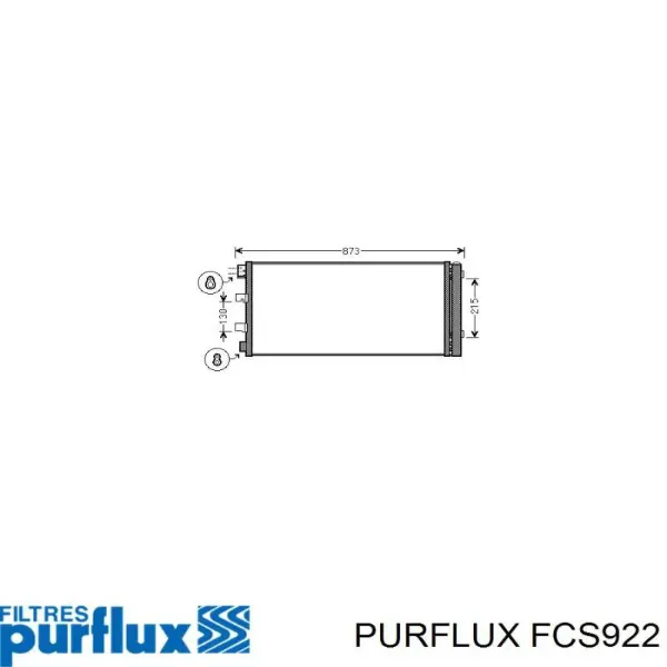 Filtro de combustible FCS922 Purflux