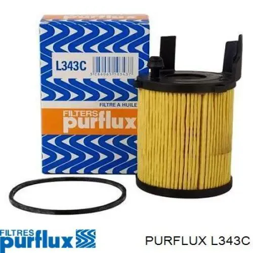 Filtro de aceite L343C Purflux