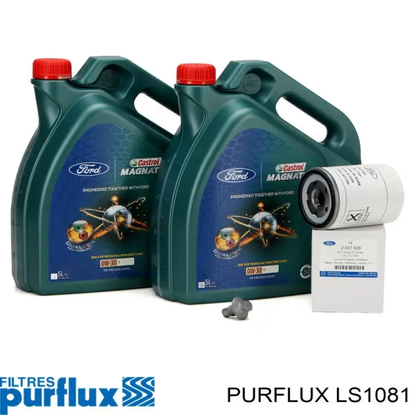 Filtro de aceite LS1081 Purflux
