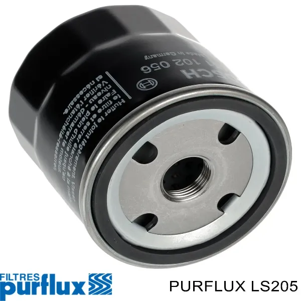 Filtro de aceite LS205 Purflux