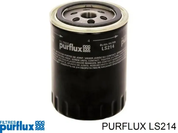 Filtro de aceite LS214 Purflux