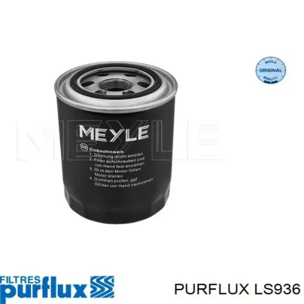 Filtro de aceite LS936 Purflux