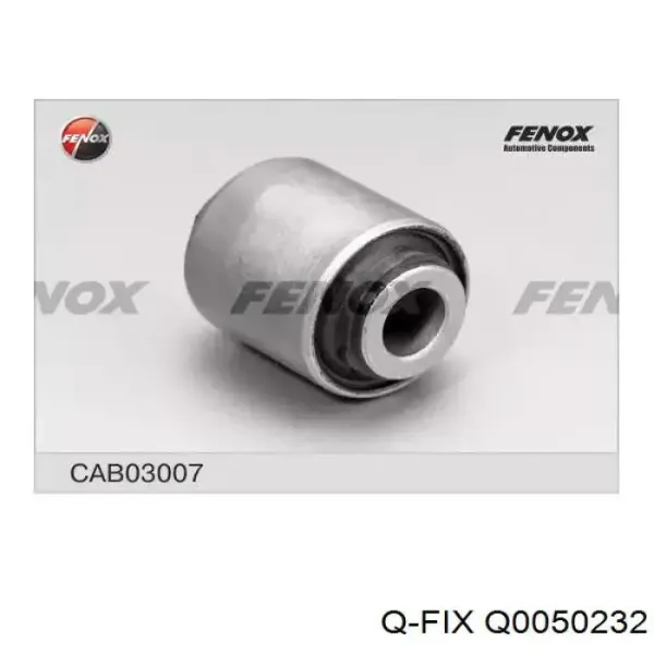 Silentblock del brazo superior de suspensión trasera Q0050232 Q-fix
