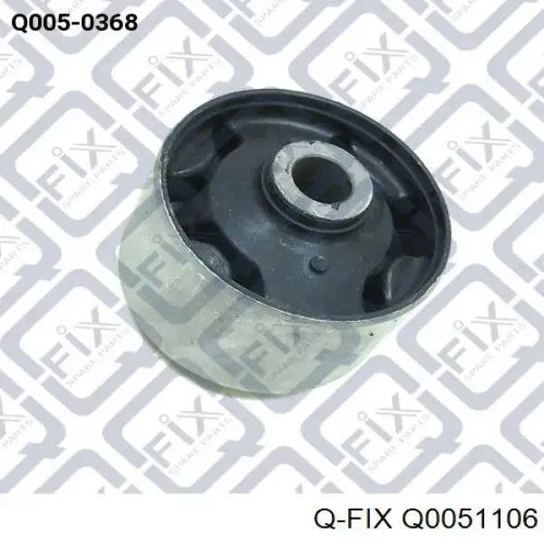 Buje de la traviesa de montaje del diferencial trasero derecho Q0051106 Q-fix