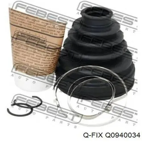 Guardapolvo del eje de transmisión Q0940034 Q-fix