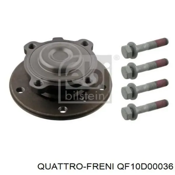 Cubo de rueda delantero BMW 1 E81, E87