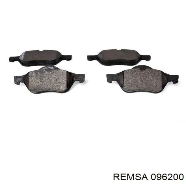 Pastillas de freno delanteras Renault Laguna 2 BG0, BG1