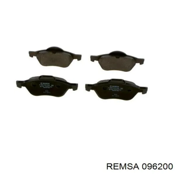 Pastillas de freno delanteras Renault Laguna 2 BG0, BG1