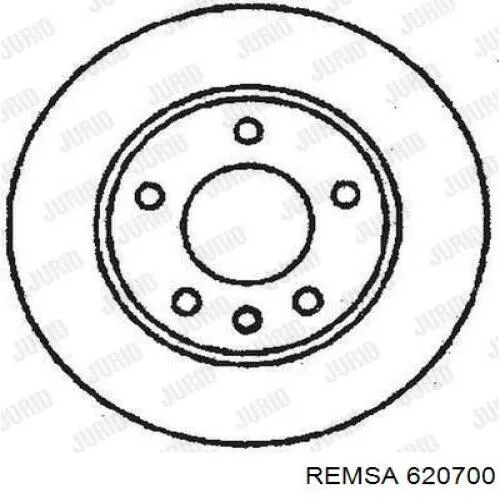 Disco de freno trasero Opel Astra 51, 52, F35, M35