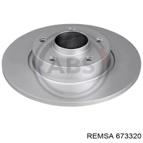 Disco de freno trasero Renault Trafic 2 FL