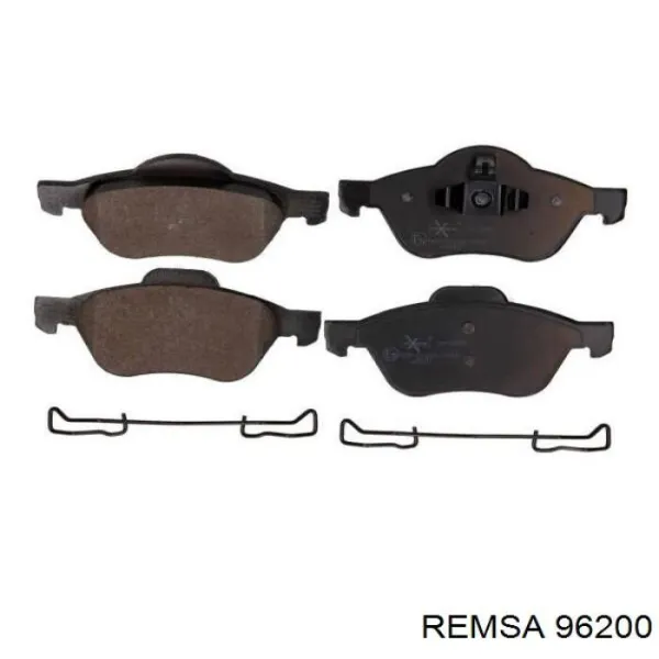 Pastillas de freno delanteras Renault Laguna 2 BG0, BG1