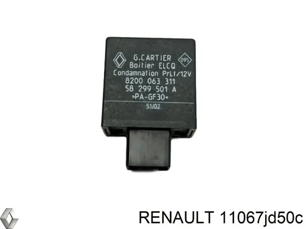 Relé de bujía de precalentamiento Nissan Sunny 3 Y10