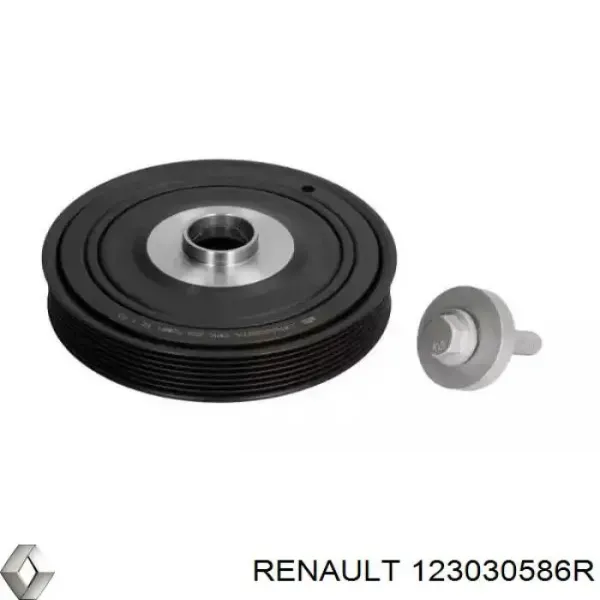 Polea de cigüeñal 123030586R Renault (RVI)