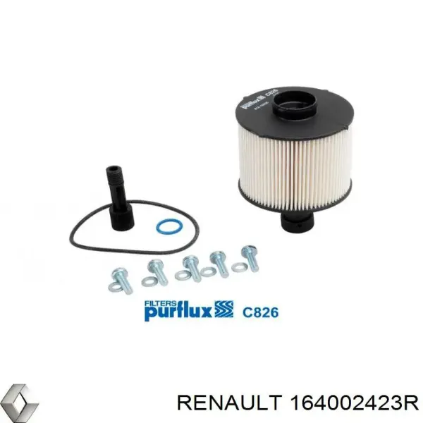 Caja filtros de combustible Renault LOGAN I