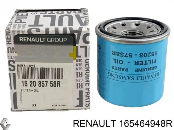 Filtro de aire 165464948R Renault (RVI)