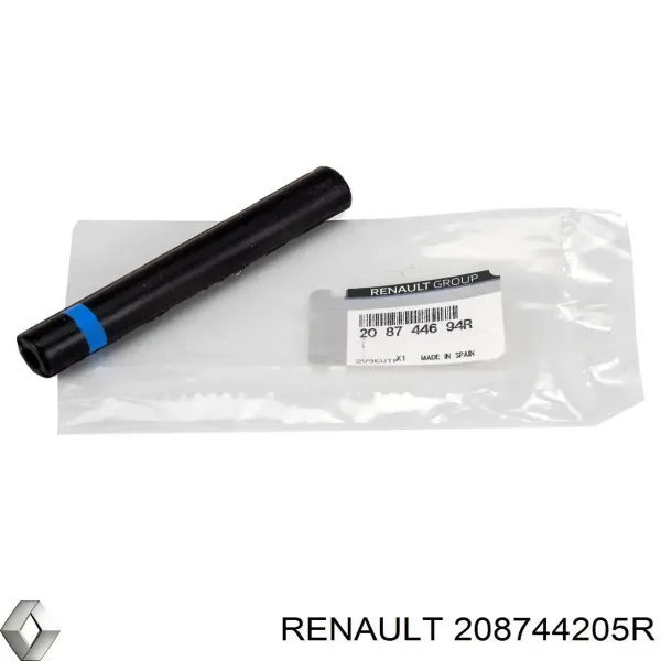 Tubo del sensor de presión de gases de escape 2087400QAC Nissan/Infiniti