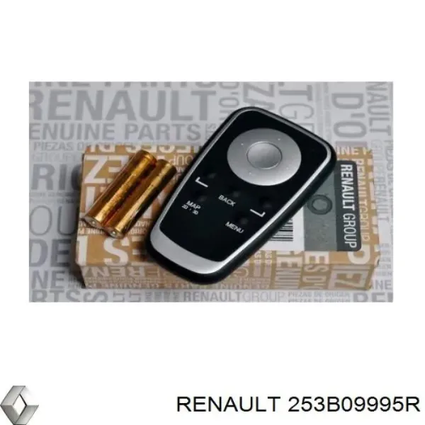 Panel de control de navegación Renault Kangoo II