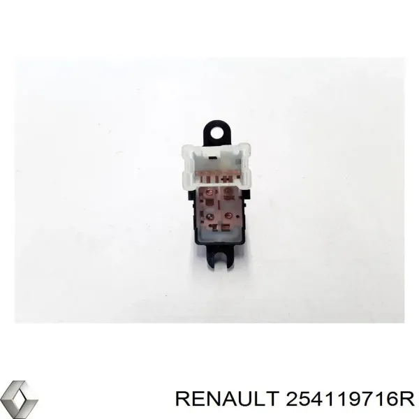 Botón de encendido del motor del elevalunas trasero 254119716R Renault (RVI)