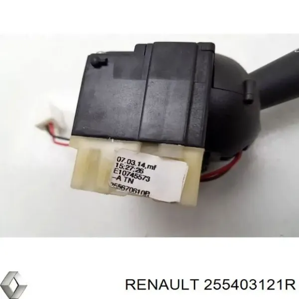 Conmutador izquierdo de la columna de dirección 255403121R Renault (RVI)