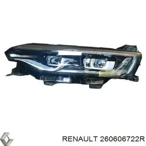 Faro izquierdo 260606722R Renault (RVI)