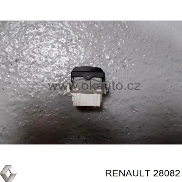 Módulo de control del elevalunas trasero derecho 28082 Renault (RVI)