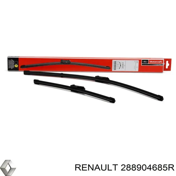 Limpiaparabrisas delanteras 288904685R Renault (RVI)
