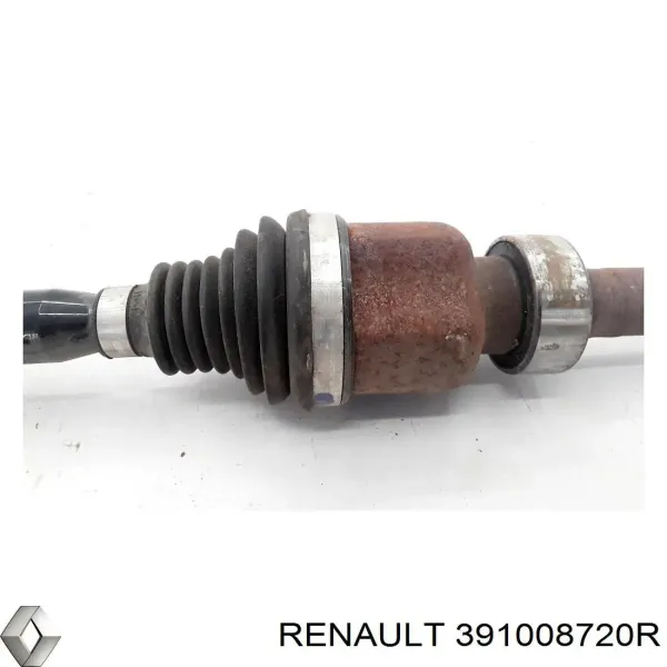 Semieje delantero derecho 391008720R Renault (RVI)