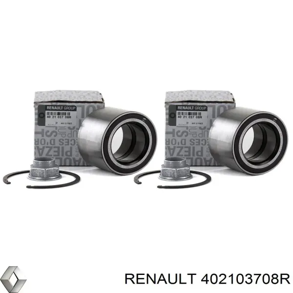 Cojinete de rueda delantero Renault Master 3 FV, JV