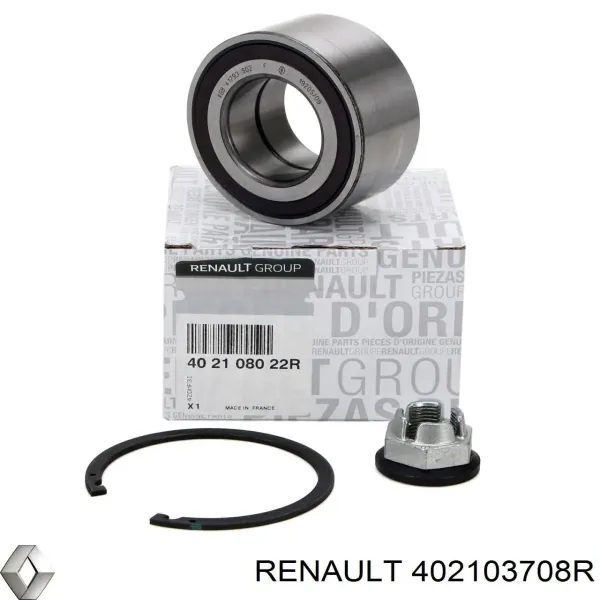 Cojinete de rueda delantero Renault Master 3 FV, JV