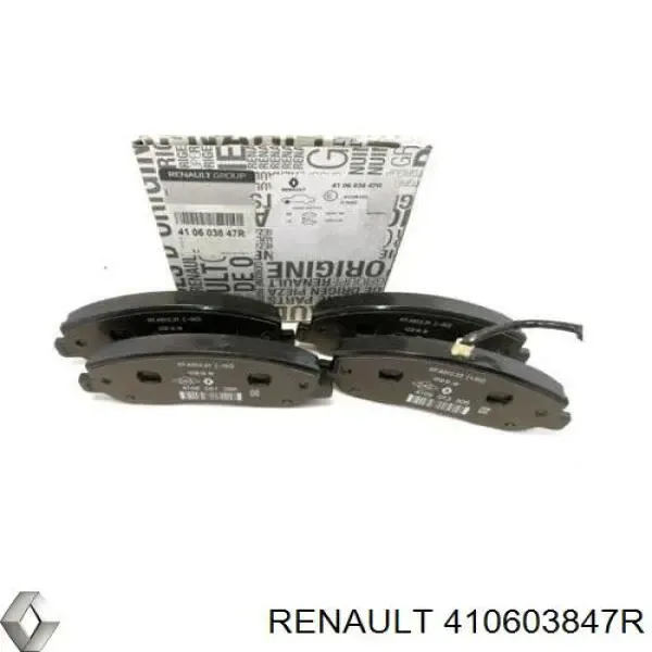 Pastilla de freno Renault (RVI) 410603847R