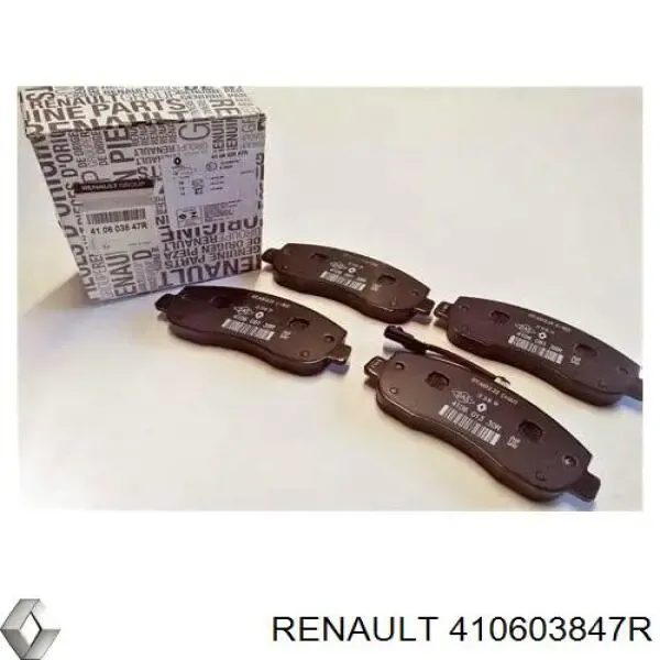 410603847R Renault (RVI) Pastillas delanteras