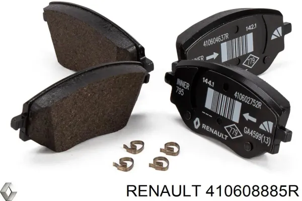 Pastillas de freno 410608885R Renault (RVI)