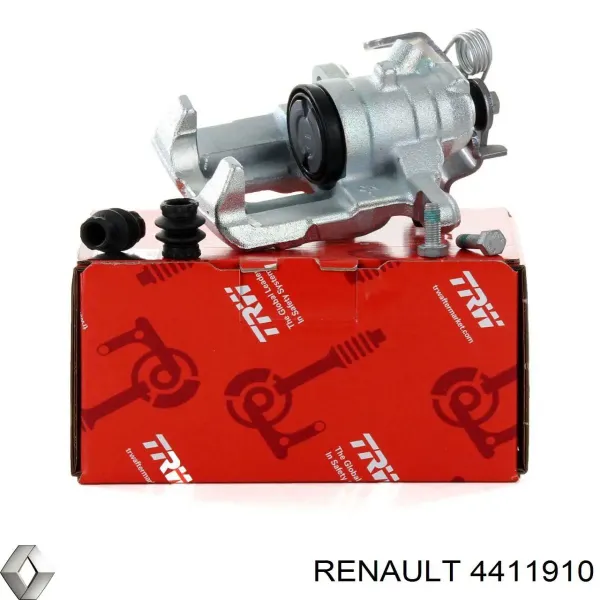 Disco de freno trasero Renault Trafic 2 FL