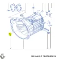 Retén del eje primario de la transmisión Renault Trucks Mascott FH