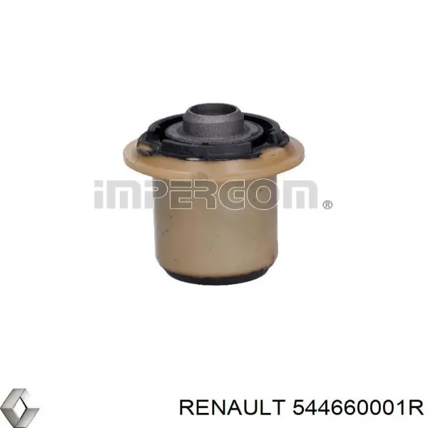 Buje silencioso del subchasis delantero 544660001R Renault (RVI)
