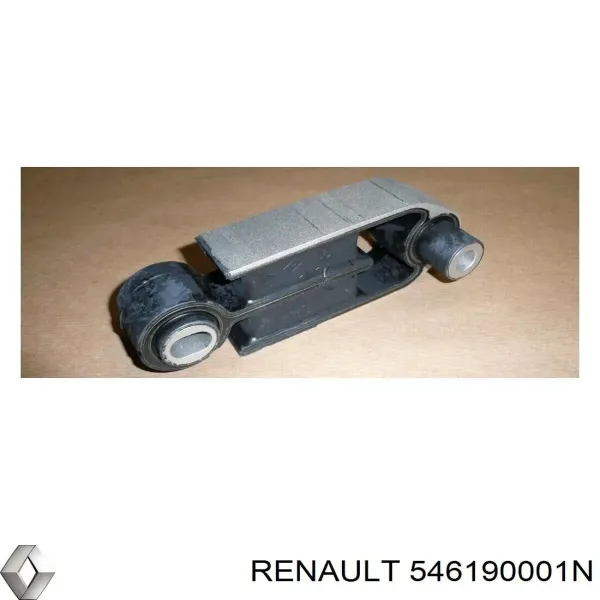 Soporte inferior izquierdo del motor 546190001N Renault (RVI)