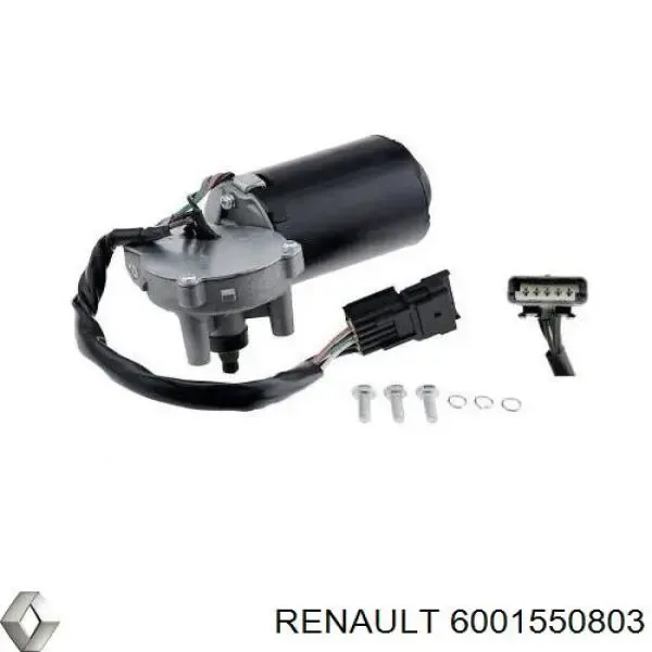 Varilla de limpiaparabrisas 6001550803 Renault (RVI)
