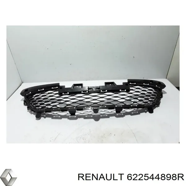 Rejilla central del parachoques delantero 622544898R Renault (RVI)